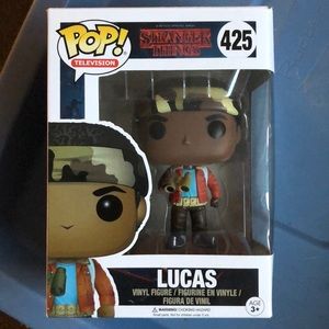 Stranger Things Lucas Funko Pop Figure